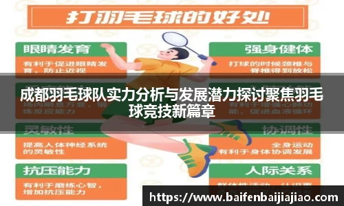 成都羽毛球队实力分析与发展潜力探讨聚焦羽毛球竞技新篇章